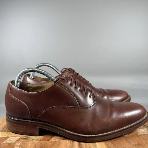 Cole Haan Grand OS Mens Brown Leather Shoes Oxford Sz US‎ 9 M C12848