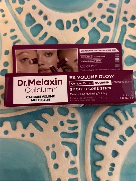 New ~ Dr. Melaxin Calcium EX Volume Glow Smooth Core Stick