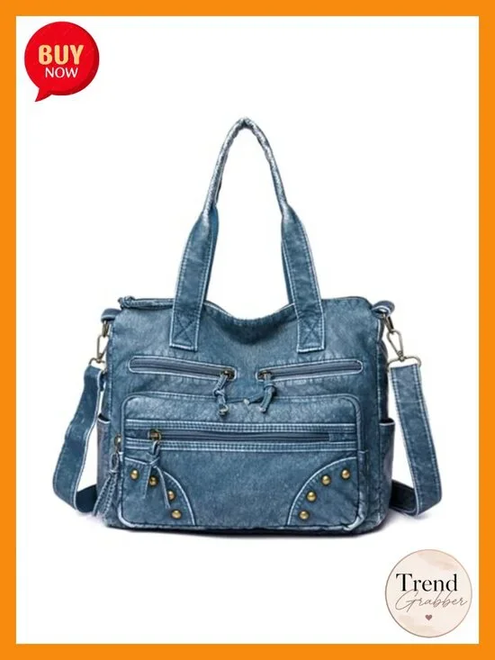 Women's Hobo Satchel Handbag Faux Leather Vegan Purse Tote Shoulder Bag