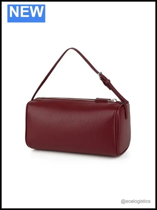 Premium Full-Grained Leather Crossbody Hobo Bag for Women - Adjustable Strap,
