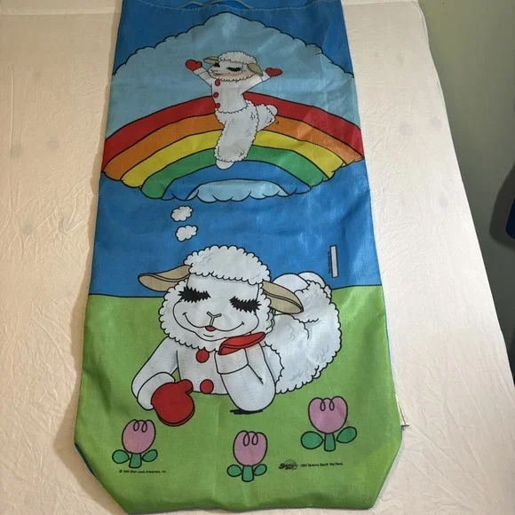 Lambchop‎ Vintage Child's Sleep Nap Mat Cover Toddler Preschool Shari LEWIS 1993