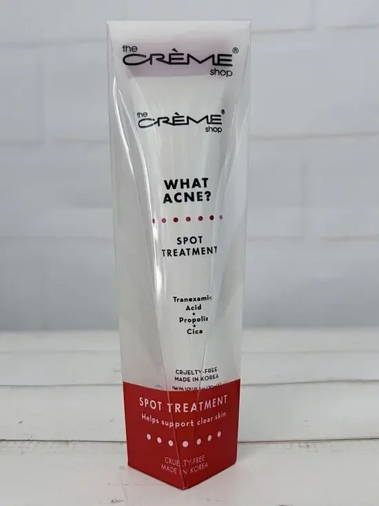 The Crème Shop What Acne? Spot Treatment, 1oz New