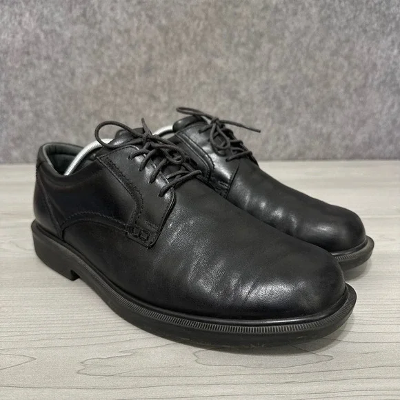 SAS Ambassador Oxford Shoes Mens 11 M Black Leather Lace Up Comfort Casual USA‎