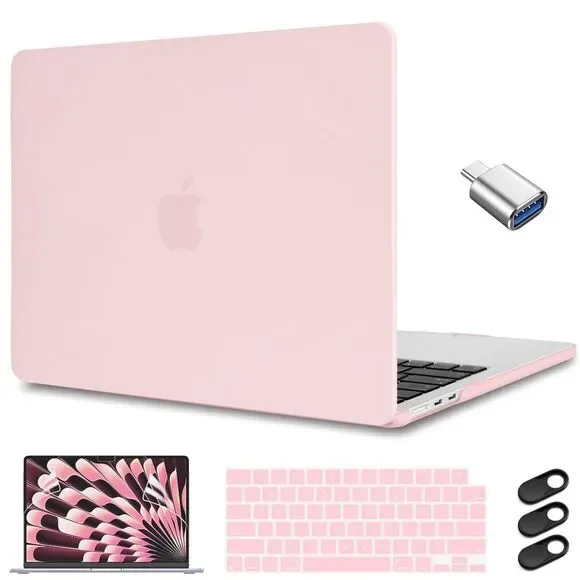 Case ONLY compatible with MacBook Air 15 inch Model A2941 / A3114 / A324