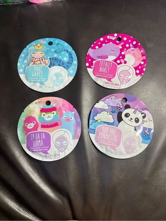 4 New Taste Beauty Scented Hydrating Facial Sheet Mask