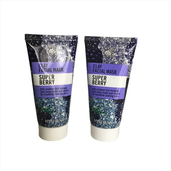 2 Pack BOLERO BEVERLY HILLS Super Berry  Clay Mask Set of 2