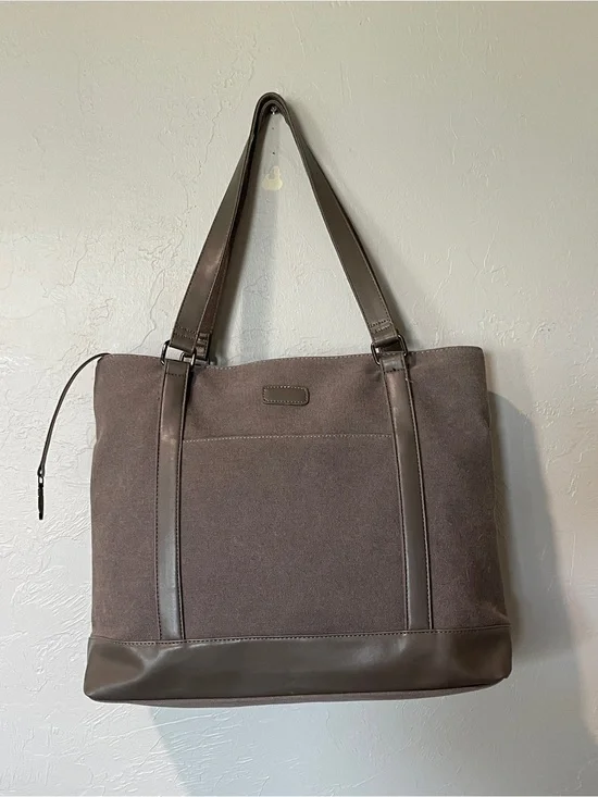 Heavy Duty Canvas Tote Laptop Computer Bag