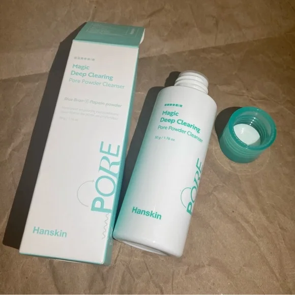 Hanskin powder cleanser