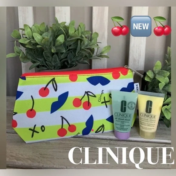 Clinique Lotion W/Cleanser & Bag 🍒🆕🍒
