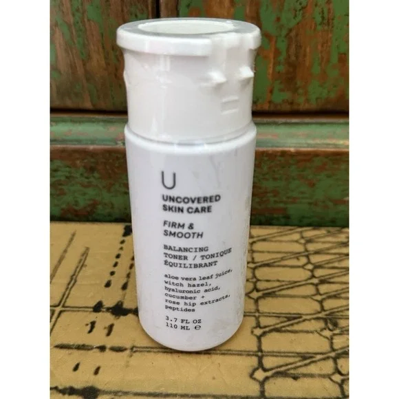 Pure Romance U Uncovered Skin Care Firm&Smooth Balancing Toner New  3.7 Oz/110ml