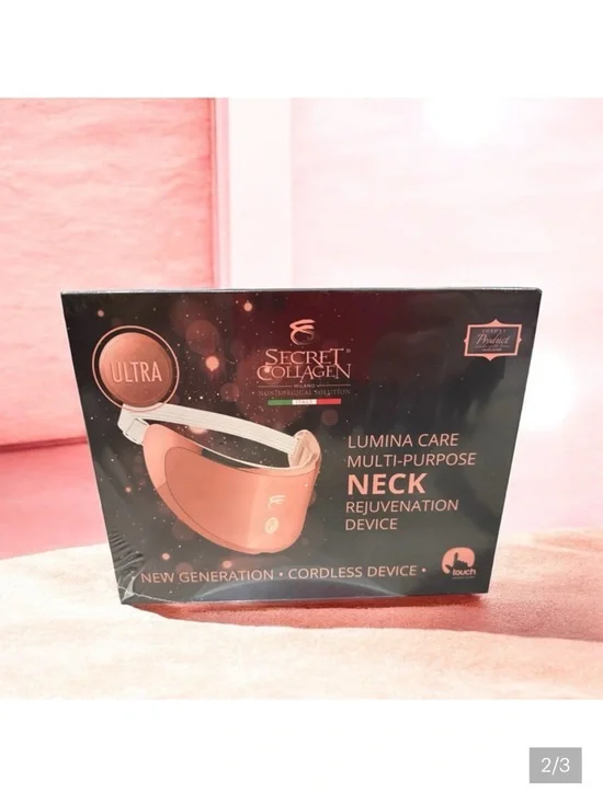 Secret Collagen Lumina Care Multi-Purpose Neck Rejuvenation Device NIB