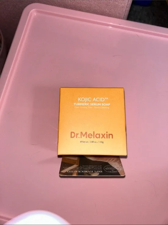 Kojic Acid Turmeric Serum Soap - Pink Packaging