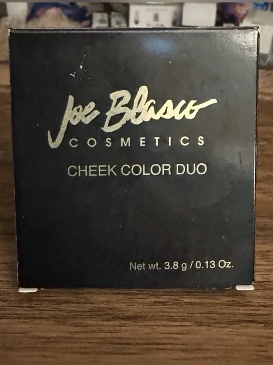 Joe Blasco Cosmetics Cheek Color Duo - Magenta Fling & Haughty Bronze NIB