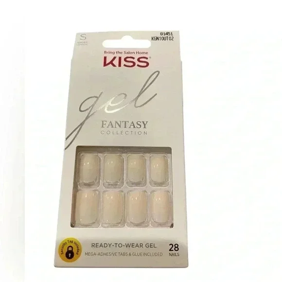 Kiss Gel Fantasy Press On Nail Kit