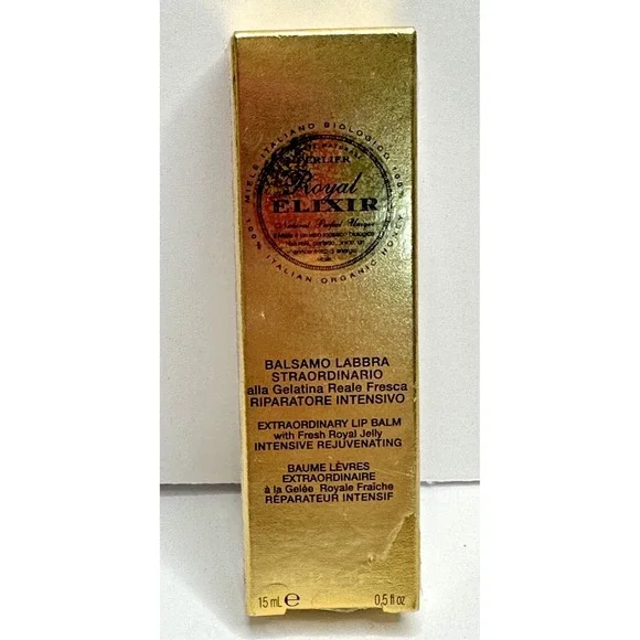 Perlier Royal Elixir Extraordinary Lip Balm Treatment .5 fl oz Honey Royal Jelly