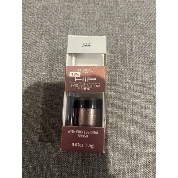 L'Oreal HiP Shocking Eye Shadow Pigments  With brush#544 NEW.