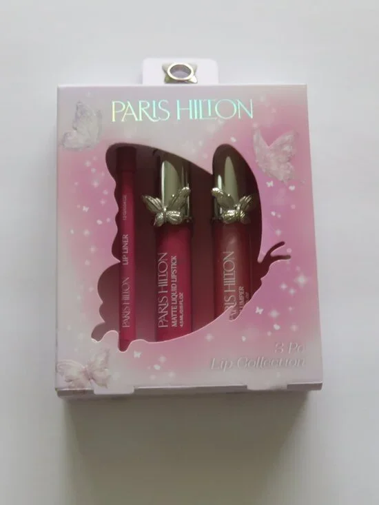 (#143) Paris Hilton 3pc Lip Collection
