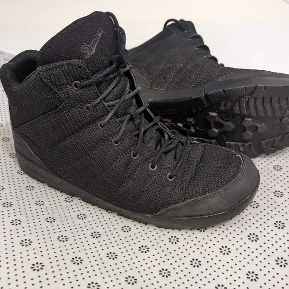 Danner Nylon Water Resistant Melee Military Boots Mens 11.5‎ D US Black