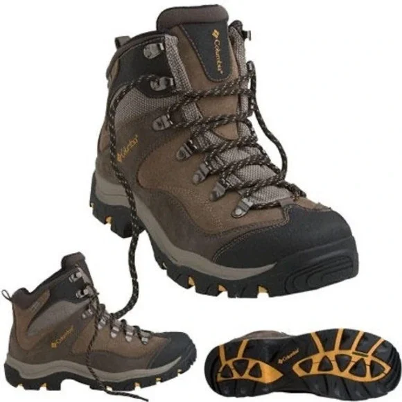 Columbia Frontier Peak GTX Brown Mid Top Hiking Boots BM3010-255 Men's Sz 11.5