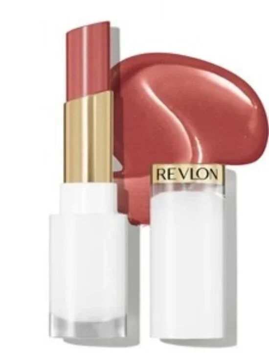 4 x Revlon Super Lustrous Glass Shine Balm, Tinted Lip Balm 004 nude illuminator