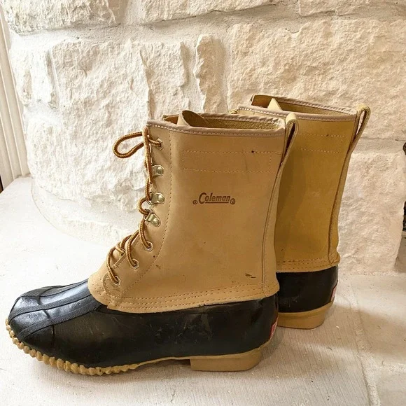 Coleman Thinsulate - Steel Shank - Men's Size 8 All Weather‎ Duck Boots