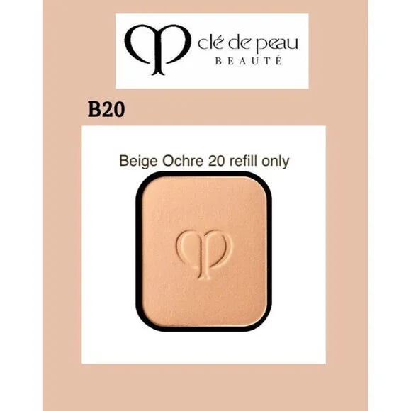 Cle de Peau TEINT POUDRE ECLAT Powder Foundation 11g REFILL B20 NEW SEALED