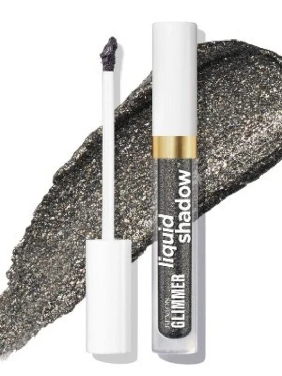 3 x Revlon Glimmer Liquid Shadow, Shimmer Eyeshadow Makeup, 204 Rock-It
