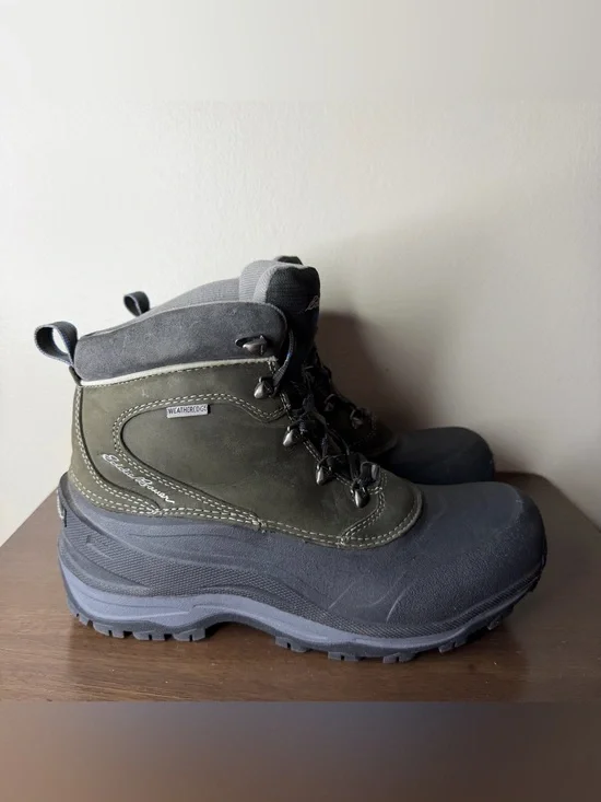 Eddie Bauer Snowfoil Waterproof Winter Boots 9.5 Mens