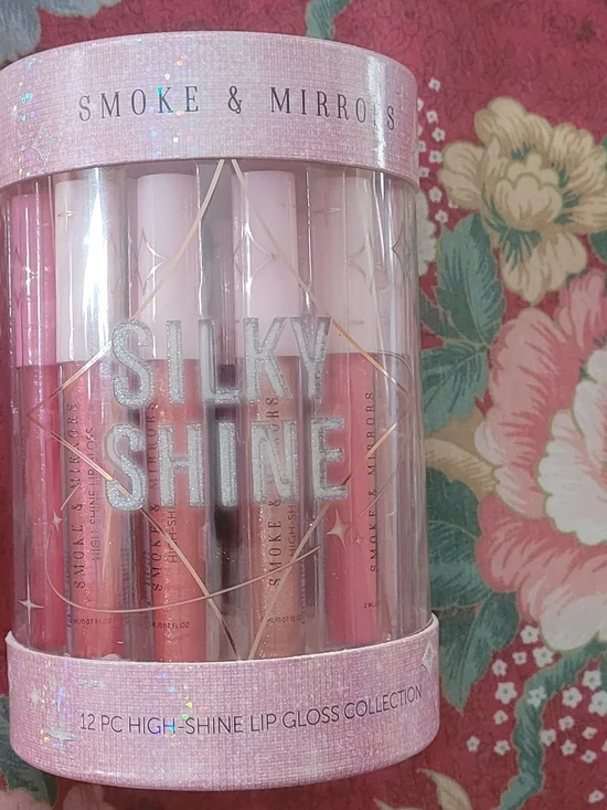Silky Shine Pink Lip Gloss Set by Smoke & Mirrors