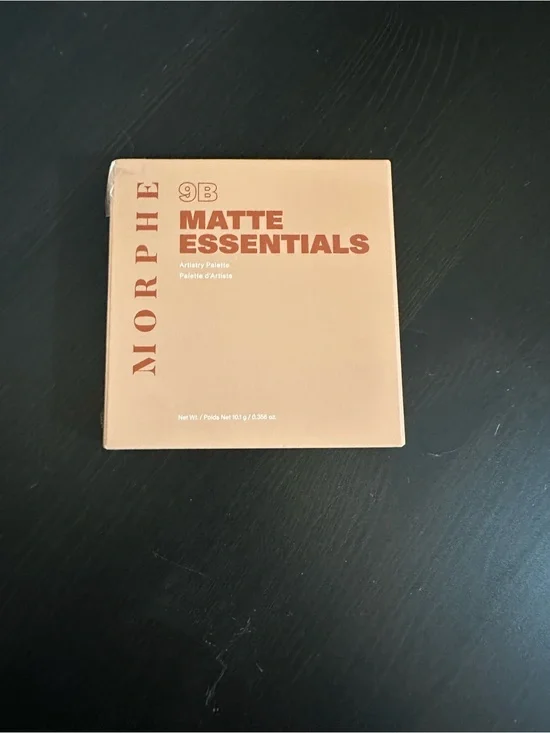 Morphe 9B Matte Essentials Eyeshadow Palette - Nude Brown
