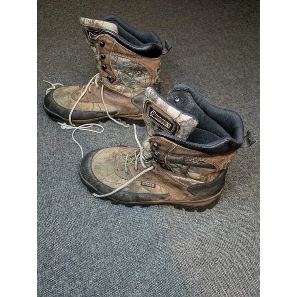 Rocky Core Waterproof 400G Insulated Outdoor Boots Camo Size 10.5 M Hunting