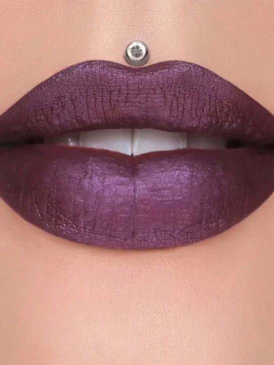 RARE NEW Mini Jeffree Star Liquid Lipstick - Iced Plum