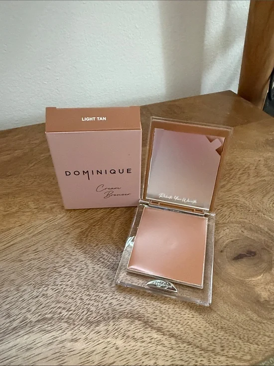 Dominique Cream Bronzer - Light Tan Peach