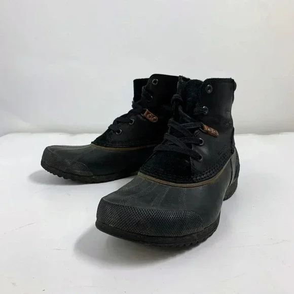 Sorel Men's Ankeny Leather Rubber Waterproof  NM2101-010‎ Lace Up Boot Size 9