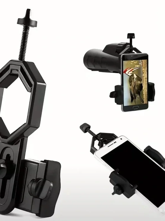 Universal Telescope Black Smartphone Adapter Mount