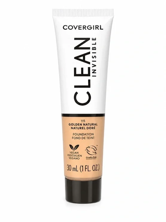 COVERGIRL Clean Invisible Foundation - Golden Natural (115)