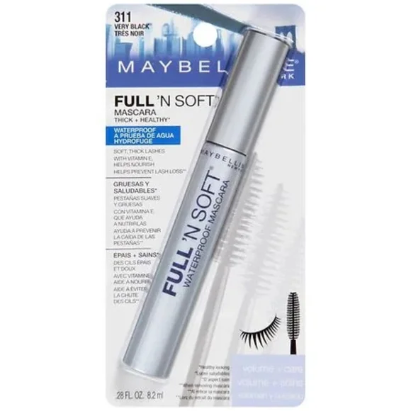 Maybelline Full 'N Soft Mascara - Very Black