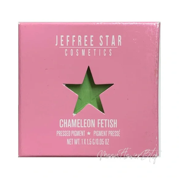 Jeffree Star Chameleon Fetish Neon Green Pressed Pigment Eyeshadow Single
