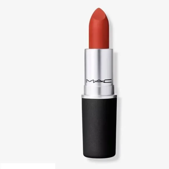 Mac Powder Kiss Lipstick devoted to chili is the color new in the box Ipsy bag