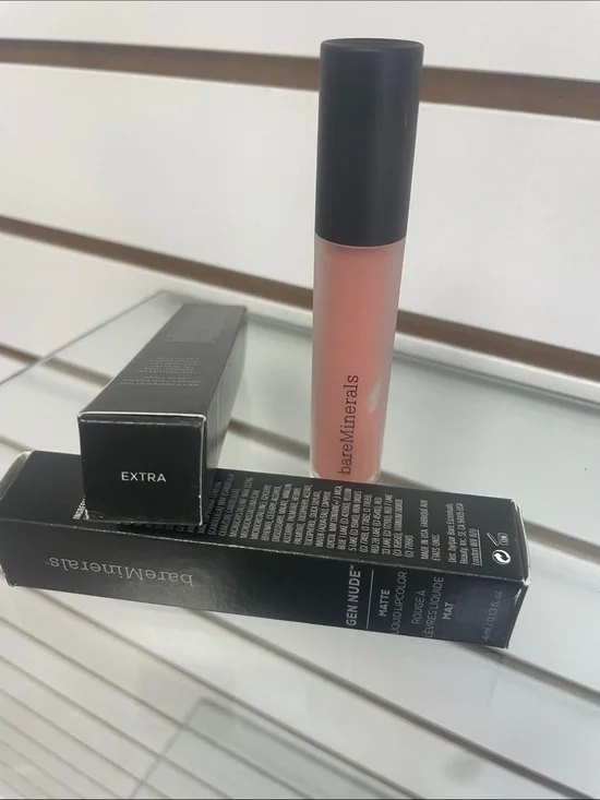 bareMinerals Gen Nude Liquid Lipstick - Extra (Peachy Nude)
