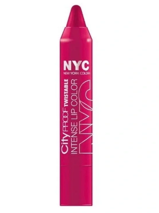 NYC BALLROOM BLUSH 5hr wear Intense Lip Color Crayon - Hot Pink