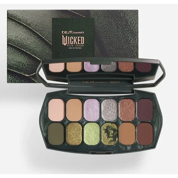 r.e.m. beauty x Wicked: For Good Ozian Forest Eyeshadow Palette BNIB