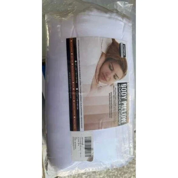 Utopia Bedding Full Body Pillow for Adults (White, 20 x 54 Inch), Long Pillow...