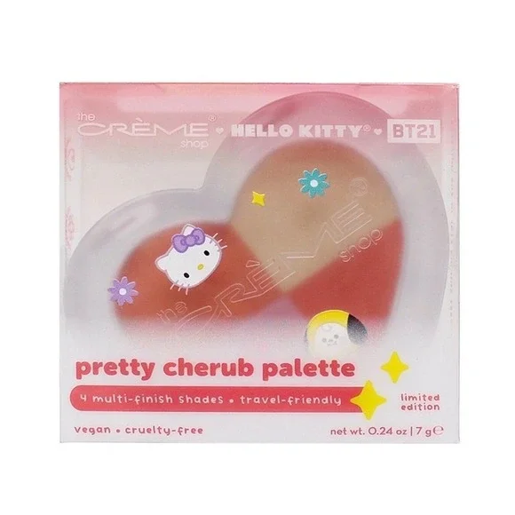 The Creme Shop x Hello Kitty BT21 Pretty Cherub Palette Limited Edition.‎