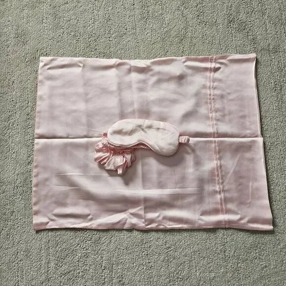 3/$15 Shabby Chic Pink Satin Sleep Set
