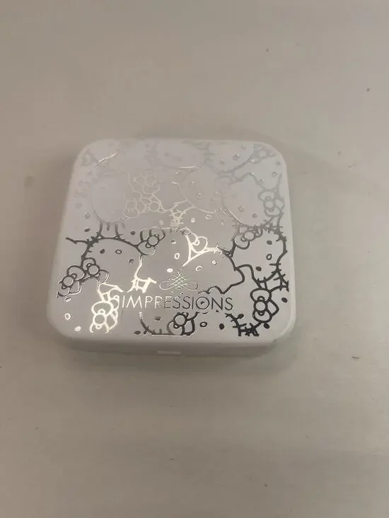 Impressions Vanity x Hello Kitty SUPER CUTE Tri-Tone LED Table Mirror BRAND NEW