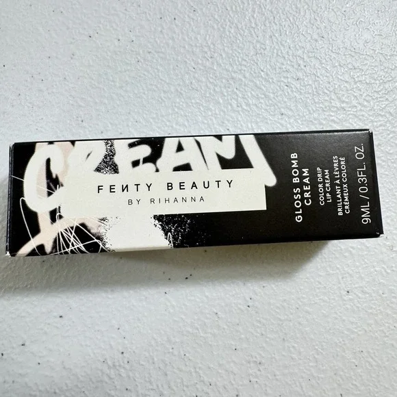 NIB Fenty Beauty By Rihanna‎ Gloss Bomb Cream Honey Waffles 9ML