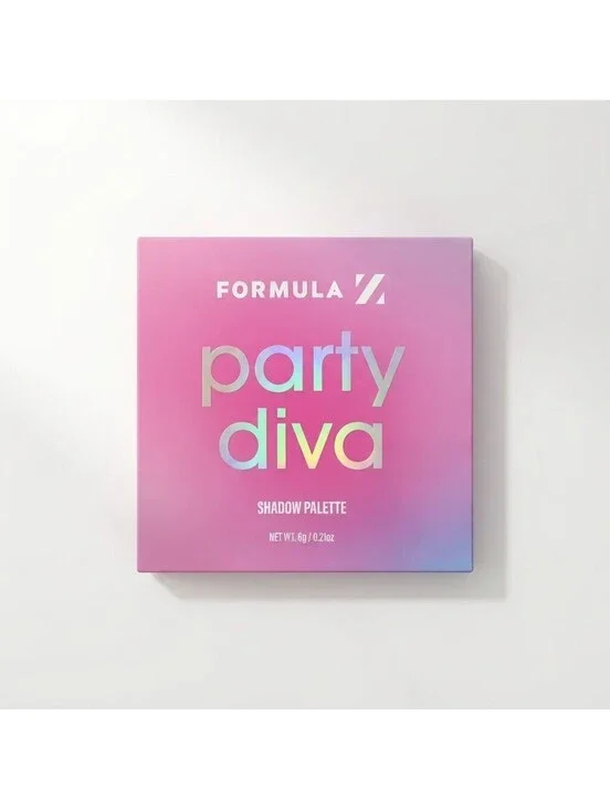 FORMULA Z Party Diva Eyeshadow Palette 0.21 oz NIB