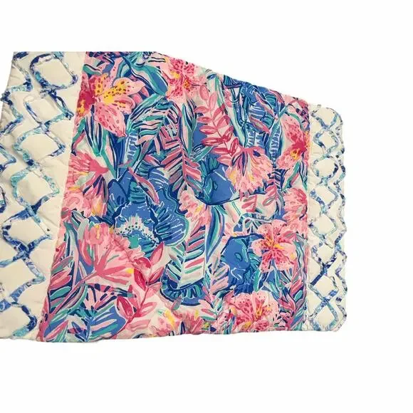 Lilly Pulitzer POTTERY BARN Slathouse Soiree standard Quilted pillow sham 1
