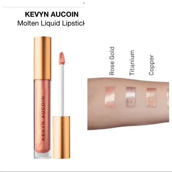Kevyn Aucoin The Molten Lip Color Titanium liquid lipstick